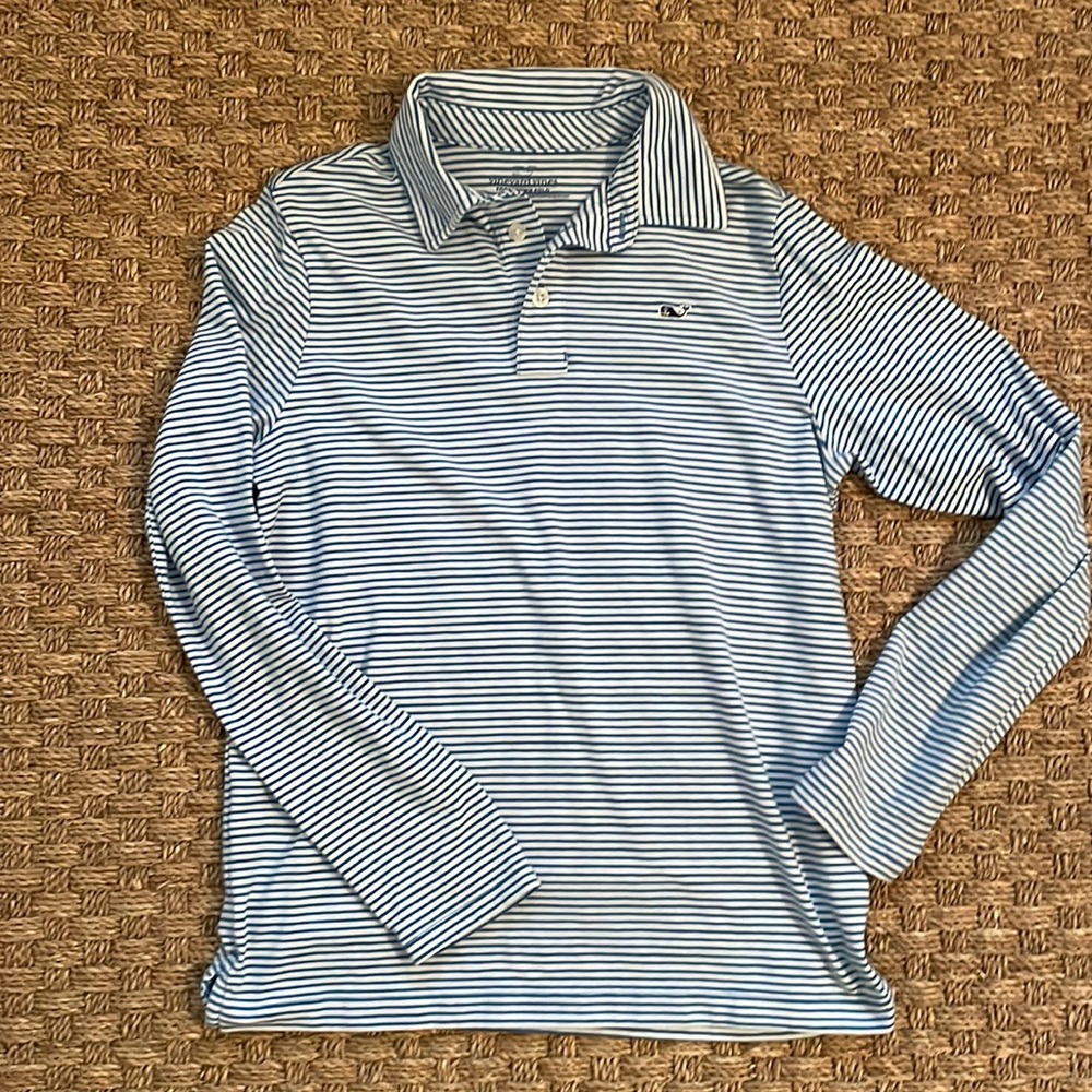 COPY - Vineyard Vines boys Edgartown long sleeve polo